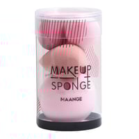 Image 5 of Maange 5 PCs Mini Cosmetic Egg Wet and Dry Dual Use Foam Large Powder Puff Makeup Tools