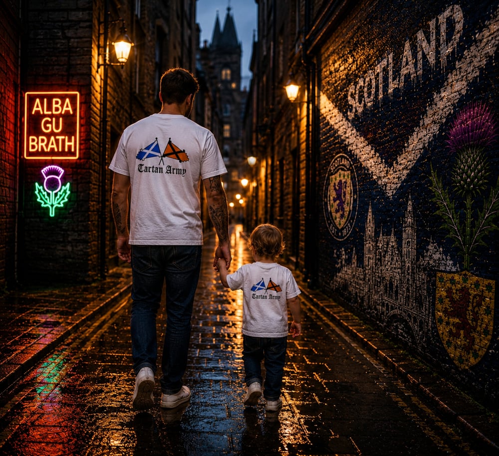 Image of Kids Scotland world cup T-shirt 