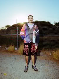 Image 6 of SUN BLEACHED MASHUP ZIP UP HOODIE S/S ‘26