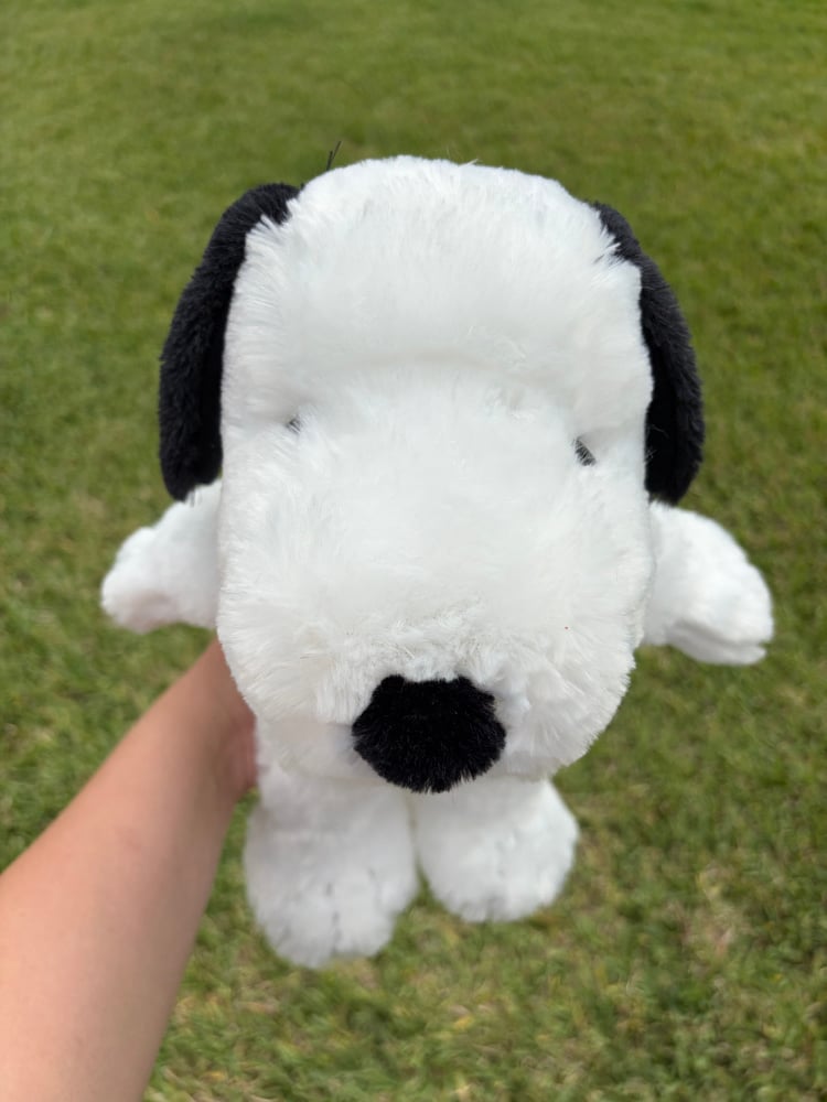 Image of Fluffy Snoopy Plush