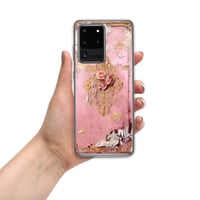 Image 12 of Pastel Pink Tattered Texture Rose Gold Goth Lolita Kawaii Inspired Clear Case for Samsung®