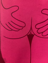 Image 3 of 'Handful' Blockprint (Limited Pink Edition)