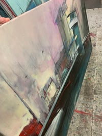 Image 5 of "Christianshavn – Malerdrømme og tankestreger – Knippelsbro" / 80x140 cm