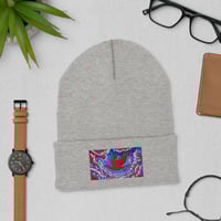 Image 7 of Red Bird - Cuffed Beanie
