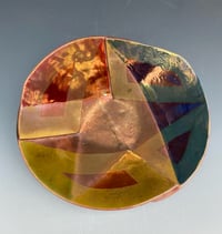 Image 1 of Abstract lustre bowl