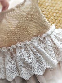Image 2 of Photoshoot Set for Sitter baby girl - Selena - age 9-12 months (beige and off white)