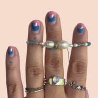 Image 2 of Aqua Pearls bracelet