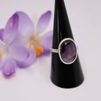Image 2 of Amethyst Star Ring