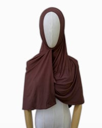 Brown Jersey Hijab