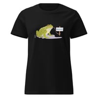 Image 1 of Resist Frog Women’s basic softstyle t-shirt