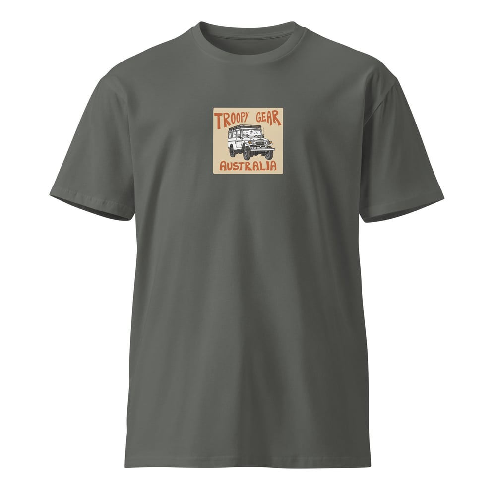 Image of Troopy Gear Australia 40 Series Troopy Unisex Premium T-shirt