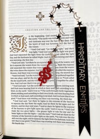 Image 3 of Hereditary Enemies Faux Leather Bookmark