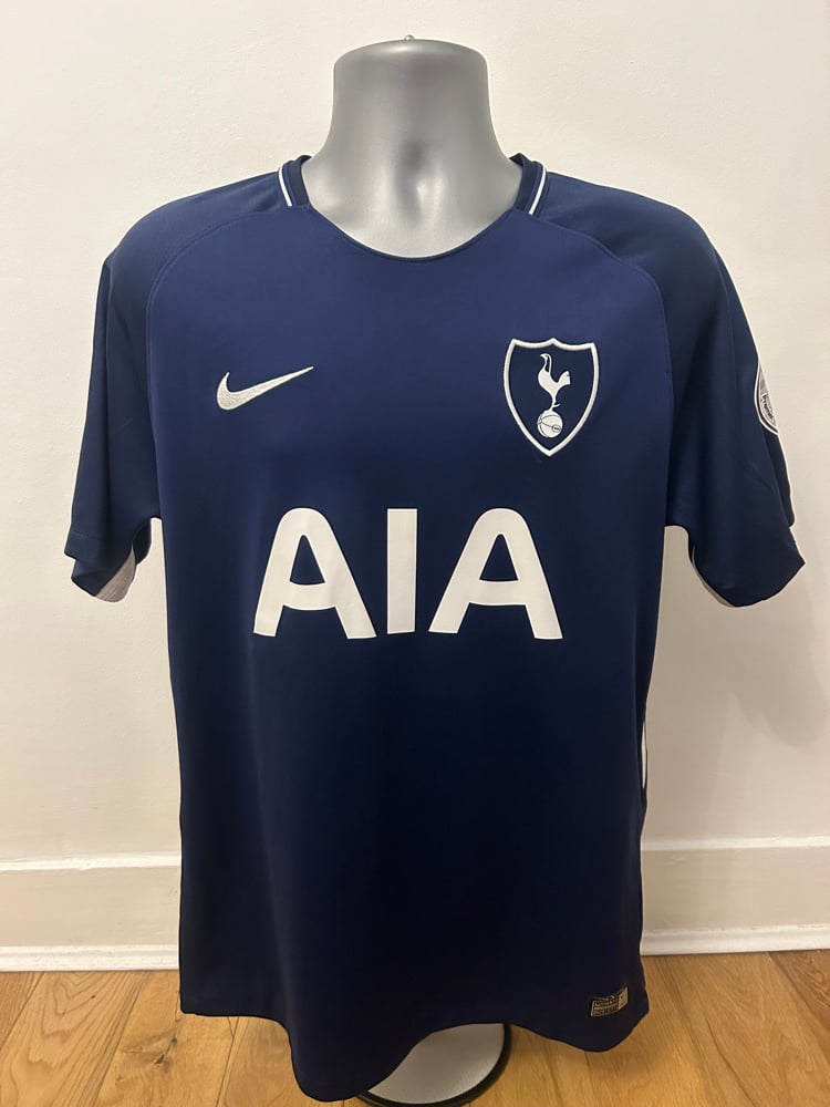Image of Tottenham Hotspur “DELE 20” 2017/18 Away Shirt + PL patches (L) 