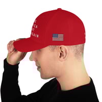 Image 4 of Make America Great Once Again - Trump Vance - Flex Fit Structured Twill Cap