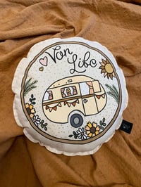 Image 1 of Vintage caravan cushion 