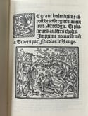 Magnifique fac-similé Jean de Bonnot du Grant Kalendrier des bergers avecq leur astrologie, 1491! 