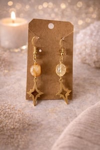 Citrine dangles 