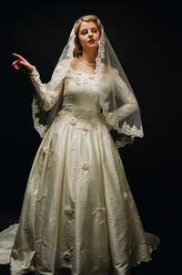 Image 1 of 1980s Shantung Silk Flowers 