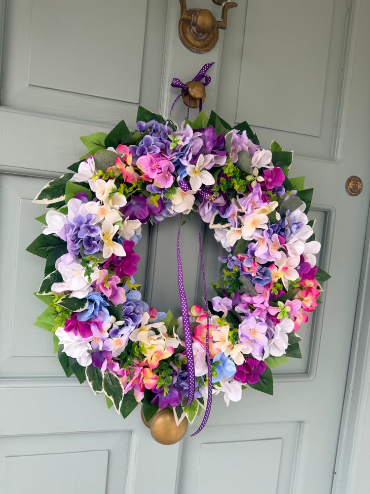 Image of 40cm Thick Wicker Hydrangea 