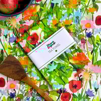 Image 1 of Wildflower Meadow tea towel