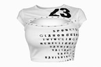 Image 3 of District 23 Cut Out Grommet Top