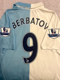 Image 1 of Tottenham Hotspur "BERBATOV 9" 125th Anniversary 2007/08 Shirt + PL patches (L)