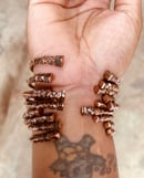 Image 3 of Thin Tuareg Adjustable Copper Bangles