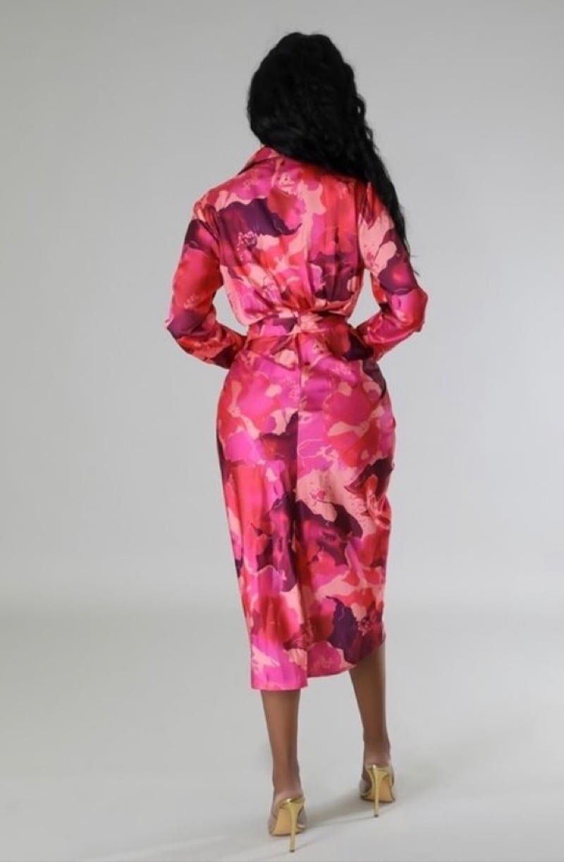 Shades of pink floral dress | Diva J's Closet Shades of pink floral dress | Diva J's Closet
