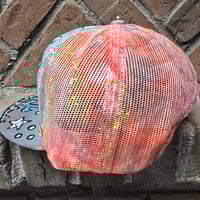 Image 9 of Hand Painted Hat 17 1/1 Flat Brim Hat