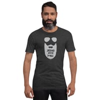 Image 8 of Jesus Saves Y'all Grey Bearded Canvas Bella tee - FREE SHIPPING!!