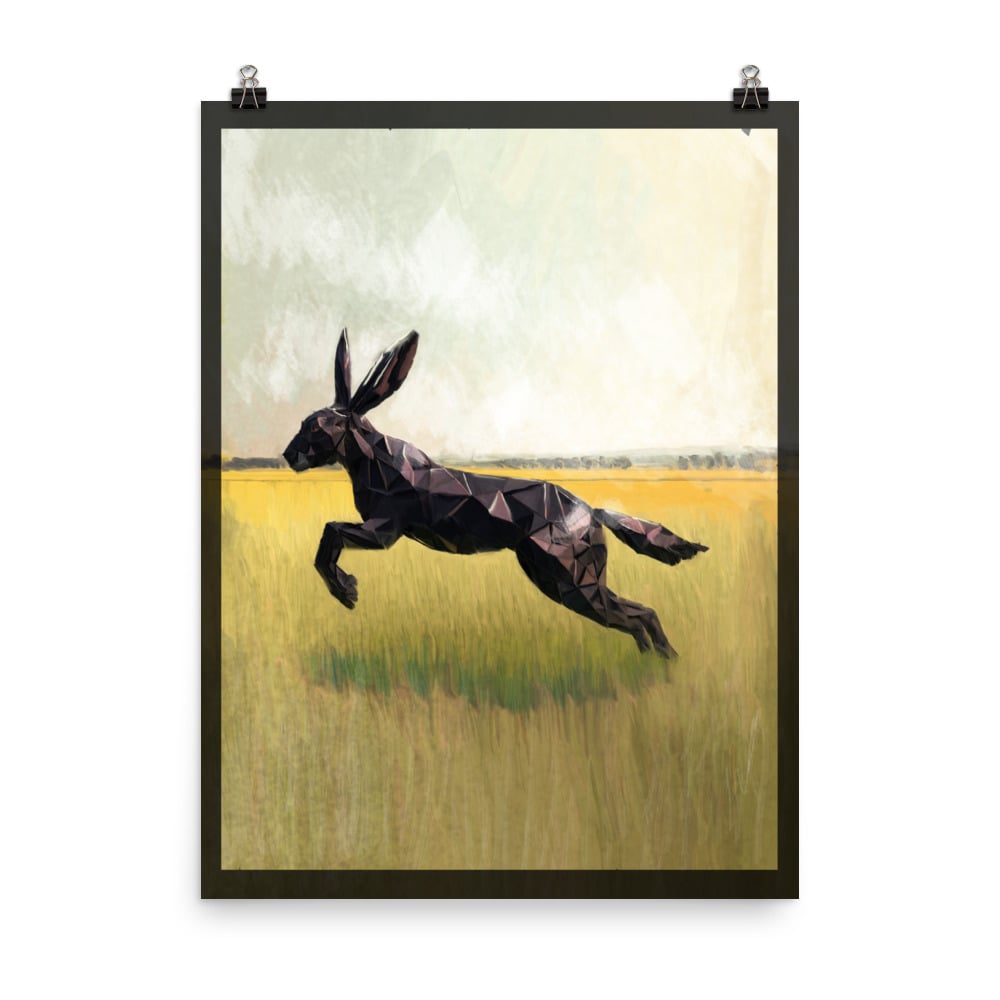 24hr print - The Black Rabbit of Inlé