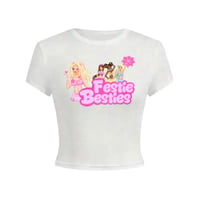 Image 1 of festie besties croptops
