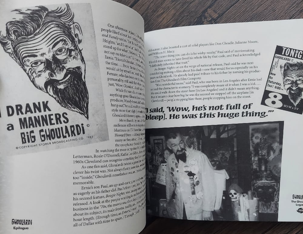Ghoulardi: Inside Cleveland TV’s Wildest Ride, by Tom Feran and R.D. Heldenfels