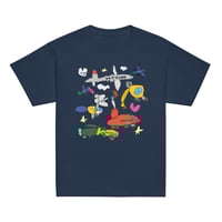 Image 2 of Kids Trucks, Planes and Helicopters  Tee