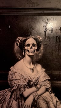 Image 4 of ‘ANGEL OF DEATH’ [ Unique Print - { 1/1 } ] Hand Embellished Museum Archival Print