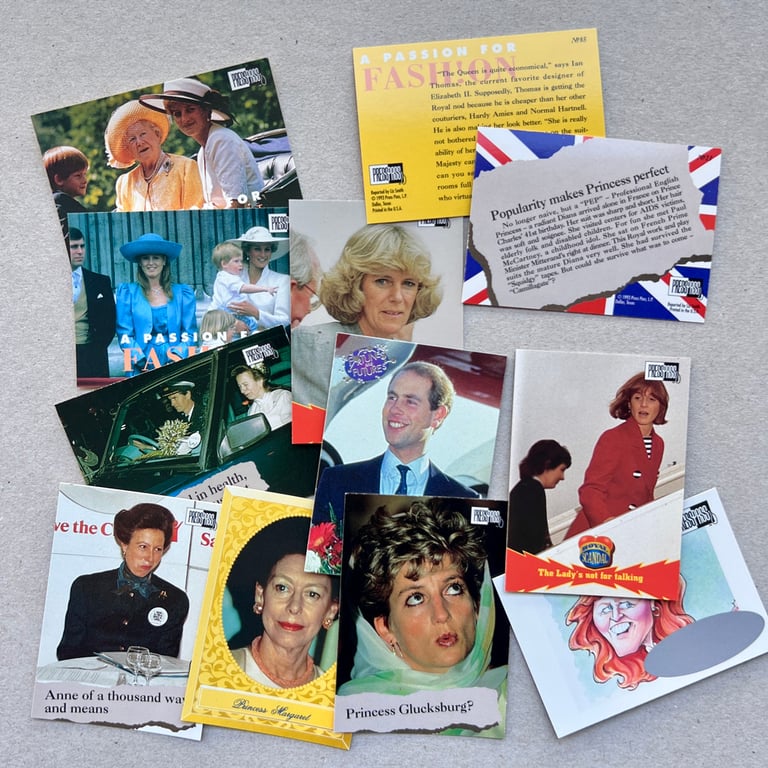 ROYAL FAMILY 1993 / BOZO THE CLOWN 1994 TRADING CARDS Image 3