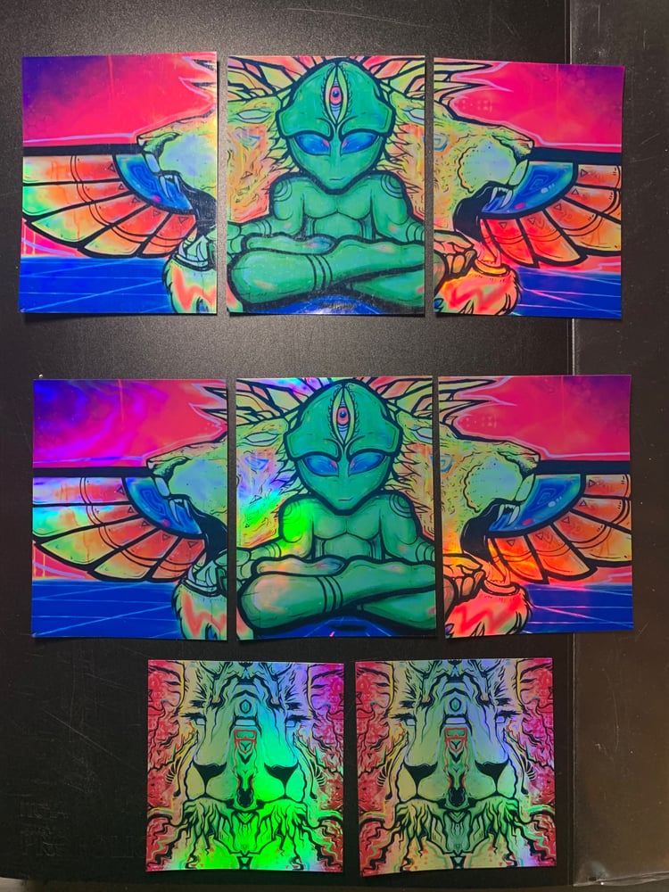 Image of Holographic stickers 