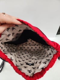 Image 4 of Chaotic Dischord drawstring backpack