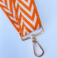 Image 2 of Orange Chevron Strap