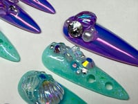 Image 2 of Sea Dreams Press-On Nails Size Small