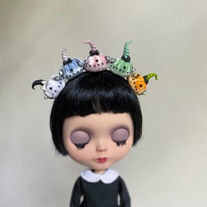 Image of Pumpkin Nugget Headband for Neo Blythe Dolls 