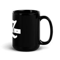 Image 2 of Lower AZ Logo White Black Glossy Mug