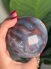 Image 9 of MOZAMBIQUE SWAZI AGATE SPHERE B