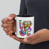 Love School Bus Driver Mug with Color Inside