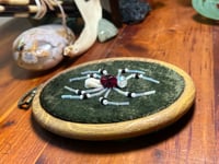 Image 3 of “Cabin Spider” Tooth Embroidery Piece