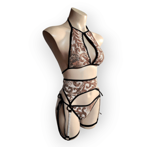 Image of Brushed Angel Sequin 4 Piece Full Outfit