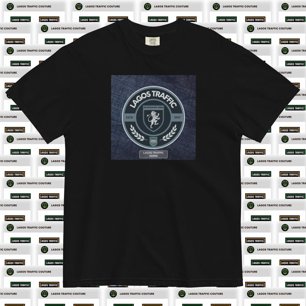 ICONIC LTC SIGNATURE BADGE TEE - DENIM'VOGUE I