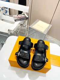 Image 3 of Lou double strap sandals