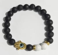 Image 1 of Balance & Harmony Bracelet:  Hamsa Hand