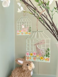 SALE! Spring Greenhouse Decorations  ( set of 2 )